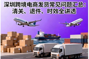 深圳跨境電商發(fā)貨常見問題匯總：清關(guān)、退件、時效全講透